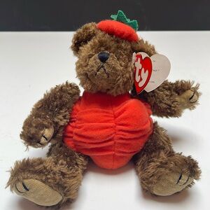 Ty Inc. The Attic Treasures Collection: Peter "Trick or Treat !” Pumpkin Bear
